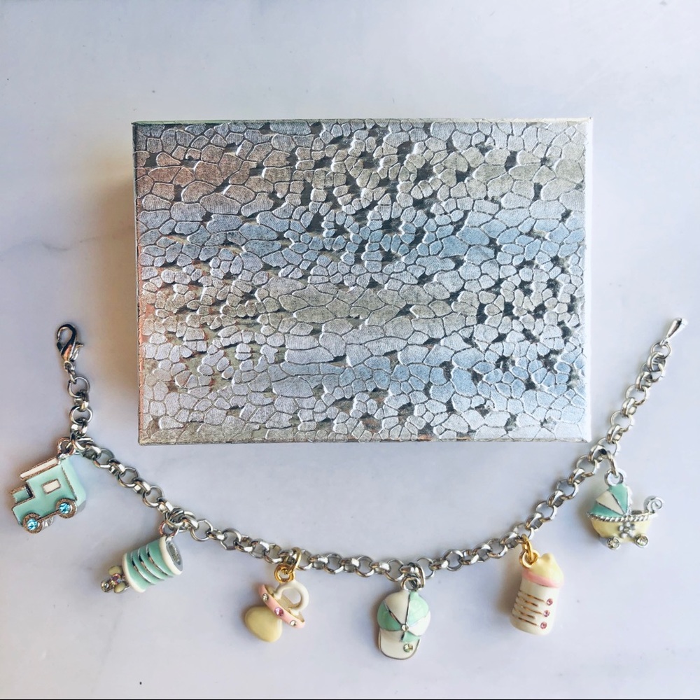 NWOT Baby boy charm bracelet